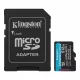 Kingston 512GB SD micro (MicroSDXC V30 U3) SDCG4/512GB memória kártya adapterrel
