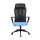 IRISOffice Astra kék/fekete ergonómikus, szövet-hálós irodai forgószék fej és háttámasszal
