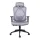 IRISOffice Eclipse szürke ergonómikus, szövet-hálós irodai forgószék fej és háttámasszal