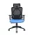 IRISOffice Eclipse kék/fekete ergonómikus, szövet-hálós irodai forgószék fej és háttámasszal