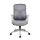 IRISOffice Avalon szürke/fekete ergonómikus, szövet-hálós irodai forgószék háttámasszal
