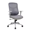 IRISOffice Avalon szürke/fekete ergonómikus, szövet-hálós irodai forgószék háttámasszal