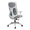 IRISOffice Avalon szürke/fekete ergonómikus, szövet-hálós irodai forgószék háttámasszal