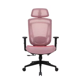   IRISOffice Nimbus piros ergonómikus, szövet-hálós irodai forgószék fej és háttámasszal