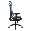 IRISOffice Helix kék ergonómikus, szövet-hálós irodai forgószék fej és háttámasszal