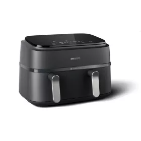Philips DualBasket NA351/00 fekete 9 L forrólevegős sütő