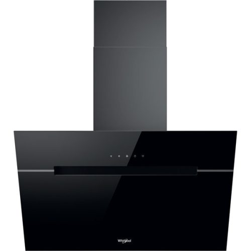 Whirlpool WHVP 62F LT SK fekete, beépíthető, döntött, méret:59,8 cm, zajszint:65 dB, páraelszívó (Újracsomagolt)