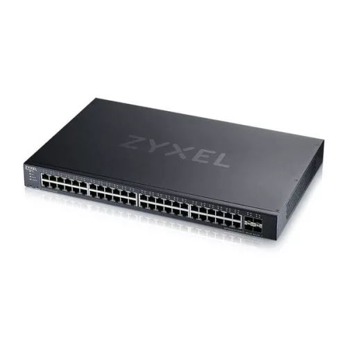 ZyXEL XGS1935-52 48xGbE LAN 4xSFP+ port Lite-L3 smart menedzselhető switch