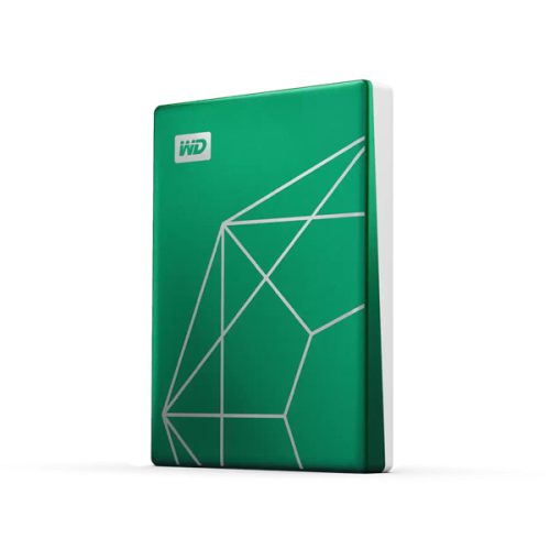 Western Digital 2TB USB 3.2 2,5" My Passport Ultra 20th Emerald Anniversary Edition zöld külső winchester