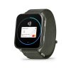 Garmin Venu X1 Titanium ComfortFit nylon szíjjal mohazöld okosóra
