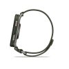 Garmin Venu X1 Titanium ComfortFit nylon szíjjal mohazöld okosóra