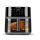 Nutribullet NBA0811 CrispLite Vision 8L sötétszürke forrólevegős sütő