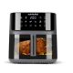 Nutribullet NBA0811 CrispLite Vision 8L sötétszürke forrólevegős sütő