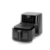 Nutribullet NBA0811 CrispLite Vision 8L sötétszürke forrólevegős sütő