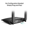 TP-Link TL-MR100 4G LTE 300Mbps vezeték nélküli fekete router