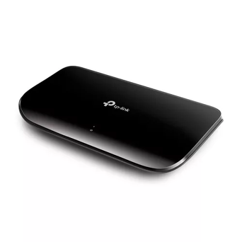 TP-Link TL-SG1008D 8portos 10/100/1000Mbps nem menedzselhető fekete asztali Switch