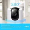 TP-Link Tapo C225 otthoni fehér AI biztonsági Wi-Fi kamera