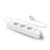 TP-Link Tapo P300 2db USB-A/1db USB-C fehér okos Wi-Fi-s túlfeszültségvédő hosszabbító