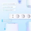 TP-Link Tapo P300 2db USB-A/1db USB-C fehér okos Wi-Fi-s túlfeszültségvédő hosszabbító