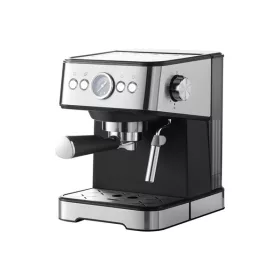   TOO CM-1350-B Eszpresszó kávéfőző tejhabosítóval, nyomásmérővel, 20 bar, 1350W, fekete-rozsdamentes