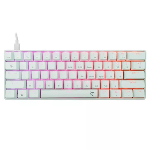 White Shark SHINOBI 2 GK-004213V2-W/R-HU HUN fehér mechanikus (red switch) gamer billentyűzet