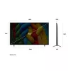 LG 75" 75NANO80A3B 4K UHD AI Smart NanoCell TV