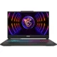 MSI Cyborg 15 A13VE-1413 15,6"FHD/Intel Core i5-13420H/8GB/512GB/RTX 4050 6GB/FreeDOS/fekete laptop