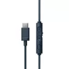 JVC HA-S33UC-A USB-C vezetékes kék mikrofonos fejhallgató