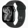 Apple Watch S11 GPS-es (42mm) kozmoszfekete alumínium tok, fekete M/L sportszíjas okosóra
