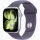 Apple Watch S11 GPS-es (42mm) ezüst alumínium tok, ködös lila M/L sportszíjas okosóra