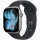 Apple Watch S11 GPS-es (46mm) asztroszürke alumínium tok, fekete S/M sportszíjas okosóra