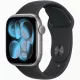 Apple Watch S11 Cellular (42mm) asztroszürke alumínium tok, fekete S/M sportszíjas okosóra