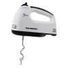 Hausberg HB-4112NG 250W-os fehér-fekete réz motorral, 7 sebességes kézimixer