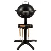 Hausberg HB-540 1600W  állvánnyal, 39,5cm grill átmérő, 5 fokozat, elektromos barbeque grillszett