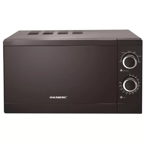 Hausberg HB-8005NG 700W, 20L, fekete mikrohullámú sütő