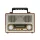 SAL RRT3 USB/SD/microSD/Bluetooth retro táskarádió