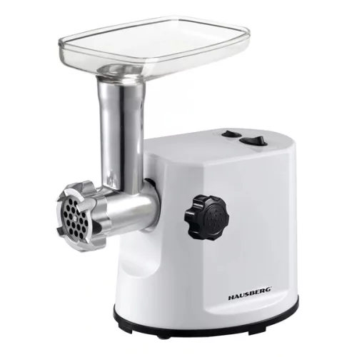 Hausberg HB-3415AB 1200W fehér elektromos húsdaráló réz motor