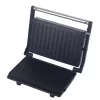 Hausberg HB-539IN 1300W fekete kontakt grill szendvicssütő, állítható termosztát, rozsdamentes ház