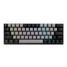   White Shark GK-002723V2-G-B/BL-HU Wakizashi 2 HUN szürke-fekete (blue switch) gamer billentyűzet