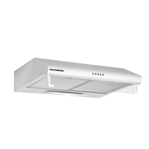 Hausberg HB-1225AB klasszikus, fehér, méret:60 cm, zajszint:78 dB, páraelszívó
