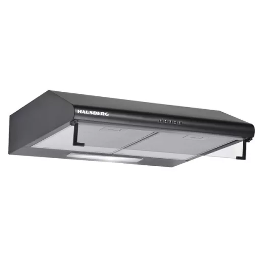 Hausberg HB-1225NG klasszikus, fekete, méret:60 cm, zajszint:78 dB, páraelszívó