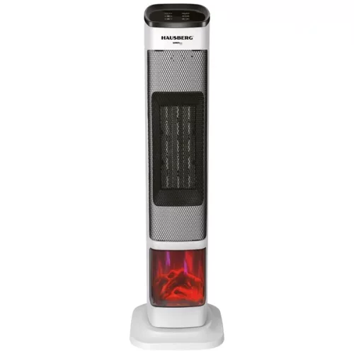Hausberg HB-8219AB digitális, 2000W, kerámia fűtéssel, láng hatással, távirányitással, időzítővel,elektromos kandalló