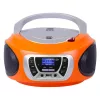 Trevi CMP 510 DAB hordozható CD/DAB/DAB+/FM/AUX/USB narancssárga boombox