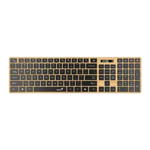 Genius SlimStar 7250BT HUN vezeték nélküli fenyőfa billentyűzet