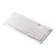 AVAX GM03 PRO 98% HUN tri-mode fehér mechanikus (Gateron red switch) billentyűzet