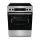 Gorenje GECS6C70XPA inox-fekete, szabdonálló, kerámialapos, főzőzóna:4, sütőtér:71L, tűzhely