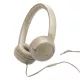 JBL T530 vezetékes bézs mikrofonos fejhallgató