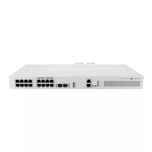 MikroTik CRS418-8P-8G-2S+RM 8xGbE LAN 8xGbE PoE LAN 2xSFP+ port Rackmount Cloud Router Switch
