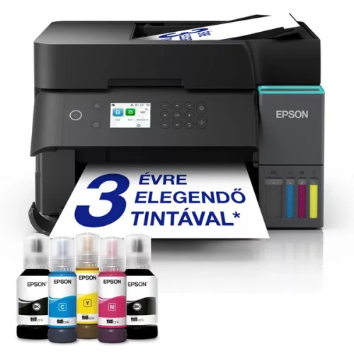 Epson EcoTank L6370 (A4, 35 lap/perc, Full duplex, ADF, USB/LAN/Wifi) színes tintasugaras multifunkciós nyomtató