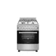 Novacook F6B40EF INX inox, szabadonálló, gáz, kombinált, főzőzóna: 4, sütő:66L, grill, tűzhely (Újszerű)